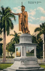 Kamehameha Statue, Honolulu, Hawaii, c1920