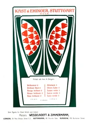Kast & Ehinger, Stuttgart advertisement