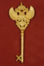 Key of a Chamberlain at the Imperial Court of Russia