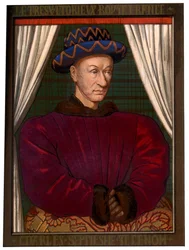 King Charles VII of France 1403-1461, c1445 1849
