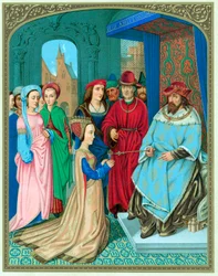 King Solomon Welcoming the Queen of Sheba