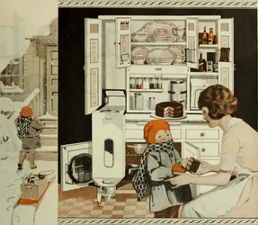 Kitchen Advertising From The Saturday Evening Post, ca. 1920-1925