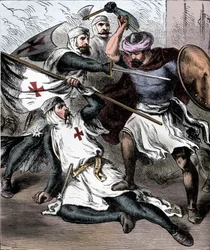 Knights Templar on the Field of Battle