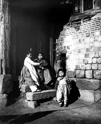 Korean children, Korea, 1900