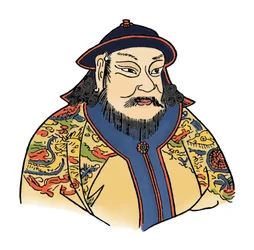 Kublai Khan of the Mongol Empire and founder of the Yuan Dynasty