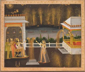Ladies Celebrating Diwali