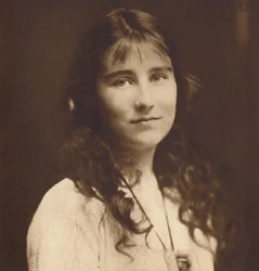Lady Elizabeth Bowes-Lyon as a Young Girl