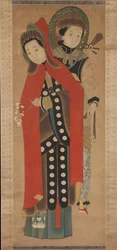 Lady and Attendant