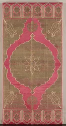 Lampas Silk Cushion Cover