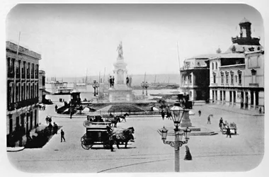 Landing Stage at Valparaiso