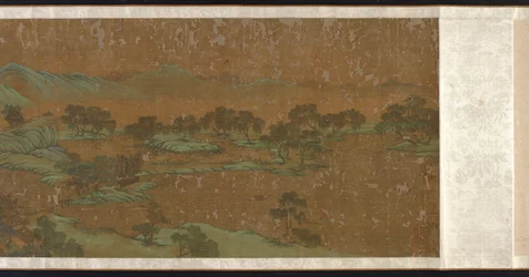 Landscape in Blue and Green