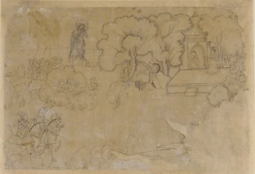 Landscape with a Figure of the Virgin Mary