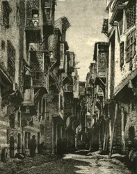 Lane in the Copt Quarter, Cairo