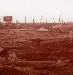 Langemarck station, Flanders, Belgium
