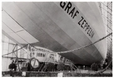 Launch ceremony for Zeppelin LZ127 Graf Zeppelin, Friedrichshafen, Germany, 9th July 1928, 1933