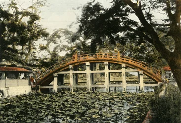 Sumiyoshi Bridge in Osaka