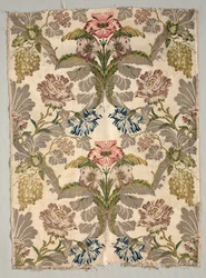 Length of Brocade Textile, 18th century