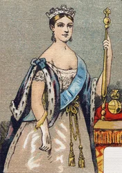 Letter Q: Quenette, the right fee. Engraving in "ABC L