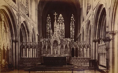 Lichfield Cathedral, Reredos and Altar