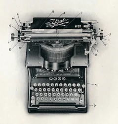 Light Running Yost Typewriter