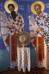 Liturgical Object in the Sanctuary of Pedoulas Orthodox Church, Pedoulas, Cyprus