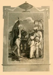 Lord Cornwallis Receiving the Sons of Tippoo Saib, c1780s, 1816