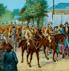 Lord Roberts State Entry into Bloemfontein, 1900