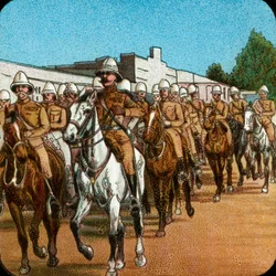 Lord Roberts entering Pretoria, Boer War, South Africa, 1900 1925