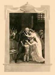 Louis XVI Taking Leave of His Family Previous to His Execution
