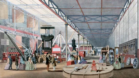 Machinery Hall, Crystal Palace Exhibition, London