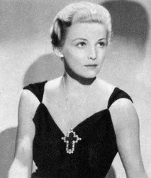 Madeleine Carroll, British film actress, 1934-1935