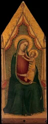 Madonna and Child Enthroned, ca. 1335-39