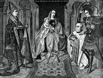 Madonna and Child with Canon Joris van der Paele