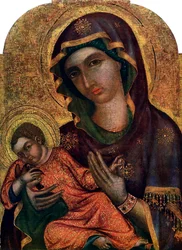 Madonna of Most, before 1350
