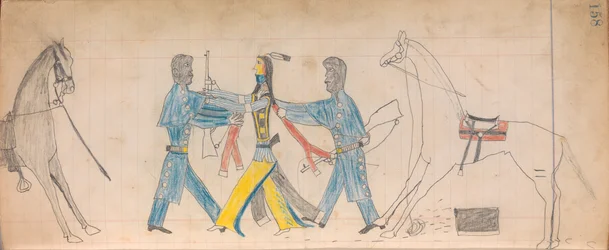 Maffet Ledger: Black Cavalry Officers and Indian