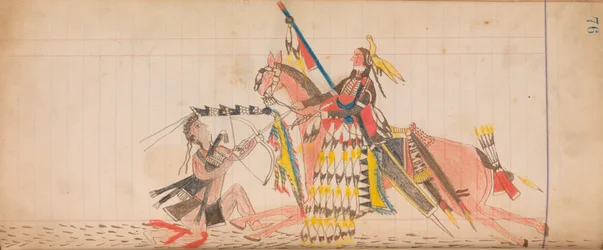 Maffet Ledger: Drawing, ca. 1874-81