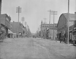 Main Street, Butte City, Montana