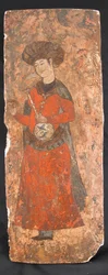 Man Holding a Bottle and a Cup, 16th-17th century