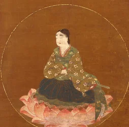 Mandala of Wakamiya of Kasuga Shrine, early 14th century