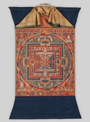Mandala of the Forms of Manjushri, the Bodhisattva of Transcendent Wisdom