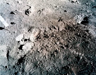 Manned Space Flight, USA, Apollo 17 Orange Soil on the Moon