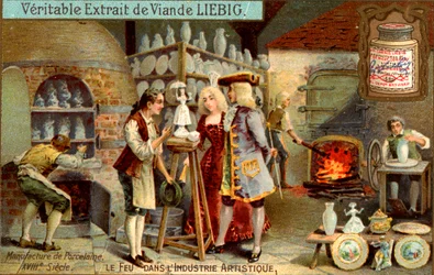 Manufacture of Porcelain in the 18th Century, c1900