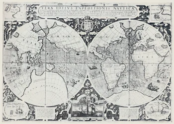 Map Showing Drake