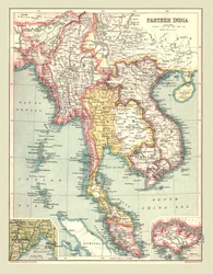Map of Farther India