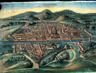 Map of Florence