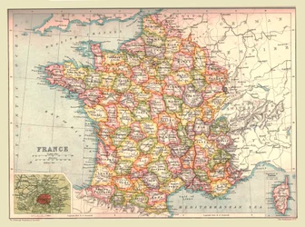 Map of France