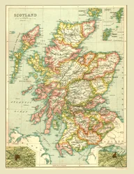 Map of Scotland