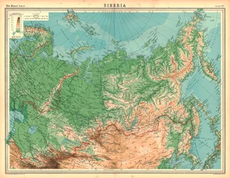 Map of Siberia