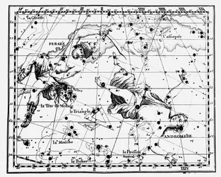 Map of stellar constellations