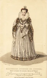 Marguerite, Duchesse de Joyeuse, wife of Anne de Joyeuse, sister to Louise de Lorraine, Queen of France